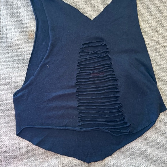 Vintage California Graphic Navy Blue Women's Top - Picture 2 of 4